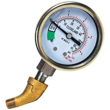 Cleveland Pressure Gauge Kit KE50429-3